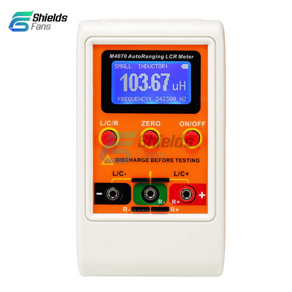 M4070 Handheld Auto Ranging LCR Meter Capacitance Inductance Resistance Tester