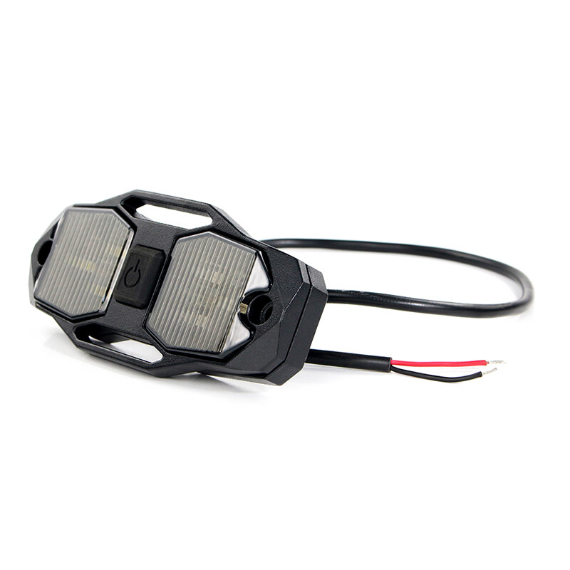 12V Universal Roll Bar Mount LED Dome Light Fit For UTV Side By Side