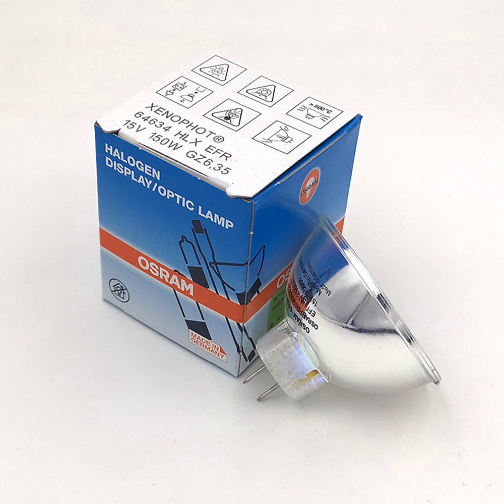 OSRAM HLX 64634 EFR 15V 150W Gastroscope Microscope Cold Light Source Cup Lamp