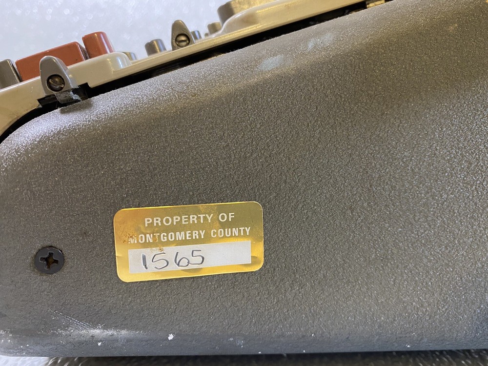 Rare Vintage Calculating Machine/ Adding Machine Model CST-10, Montgomery AL