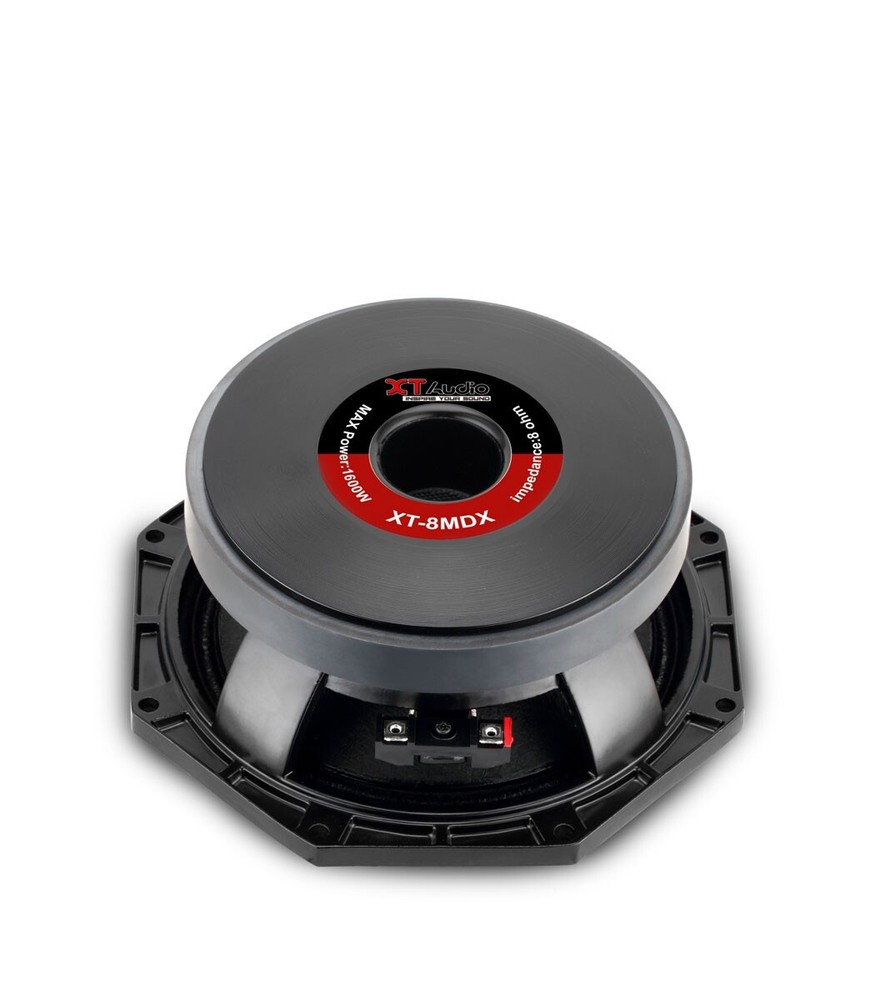 XT AUDIO XT-8MDX | 8”IN | 1600W MAX SPEAKER