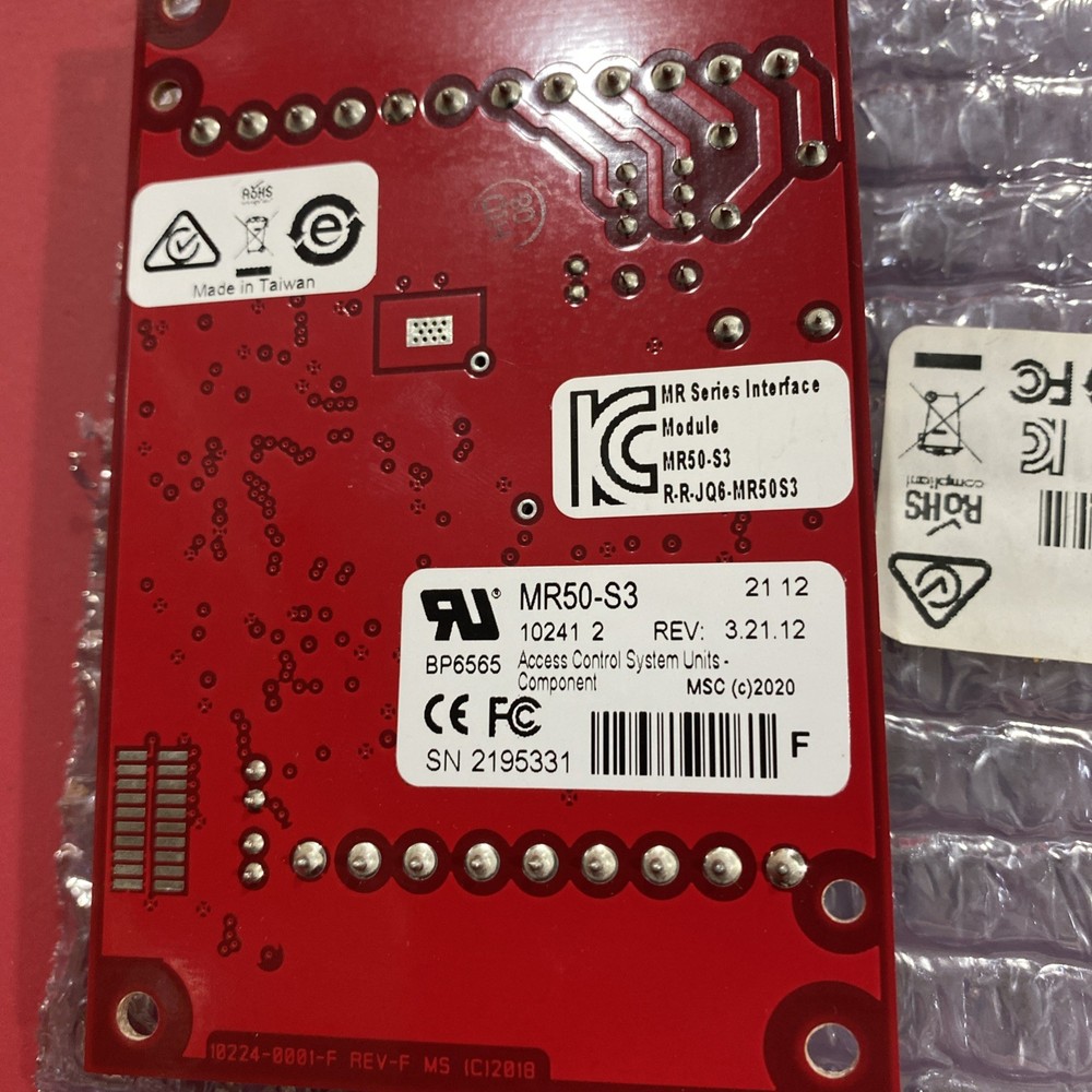Mercury MR50-S3 Access Control Mercury Board Single