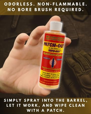 Sharp Shoot R Wipe-Out Liquid Patch-Out Bore Solvent 8oz Gun Cleaner