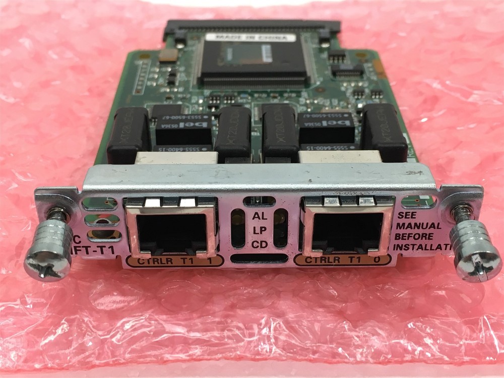 Cisco VWIC-2MFT-T1 2-PORT Interface Card