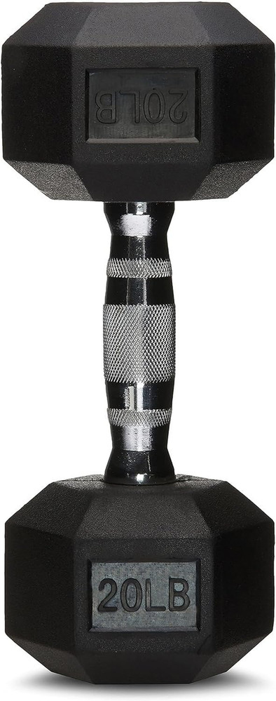 Rubber Hex Dumbbell Hand Weight