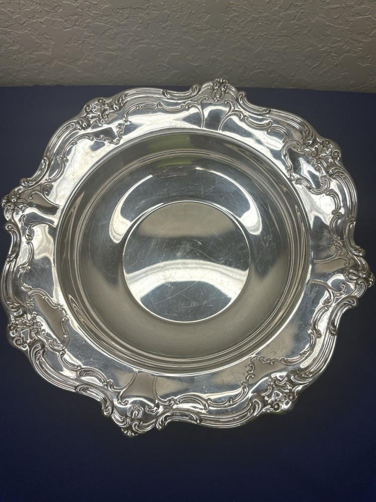Vintage Gorham Silver Centerpiece Bowl, Chantilly pattern