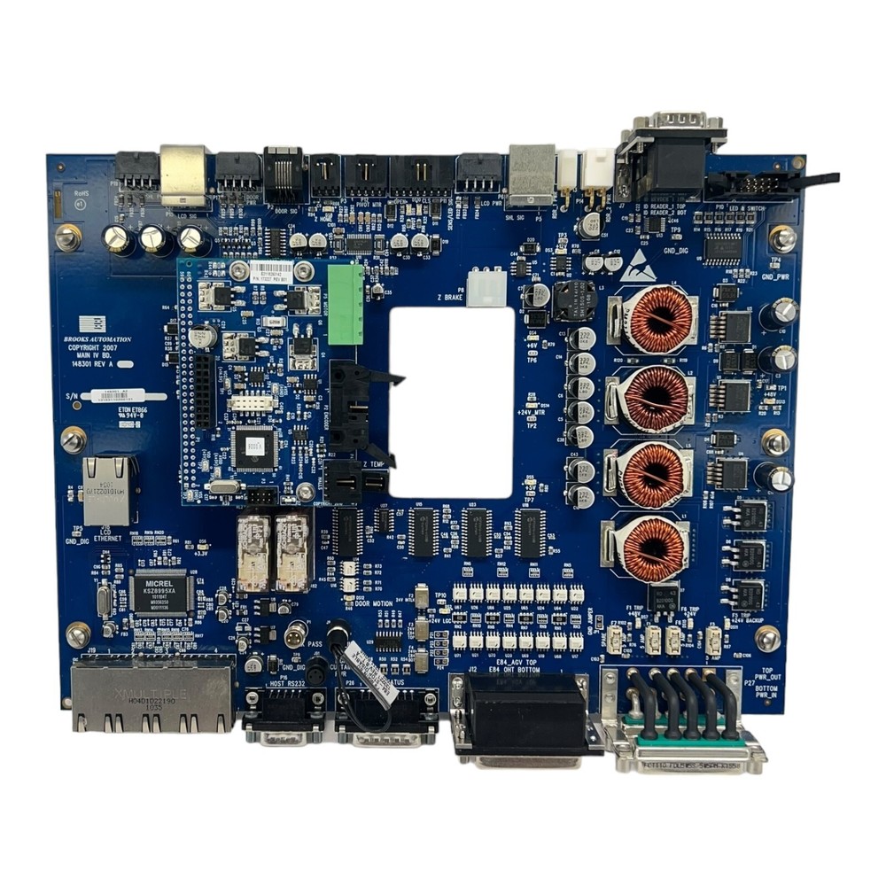 BROOKS AUTOMATION 148301 MAIN IV BOARD