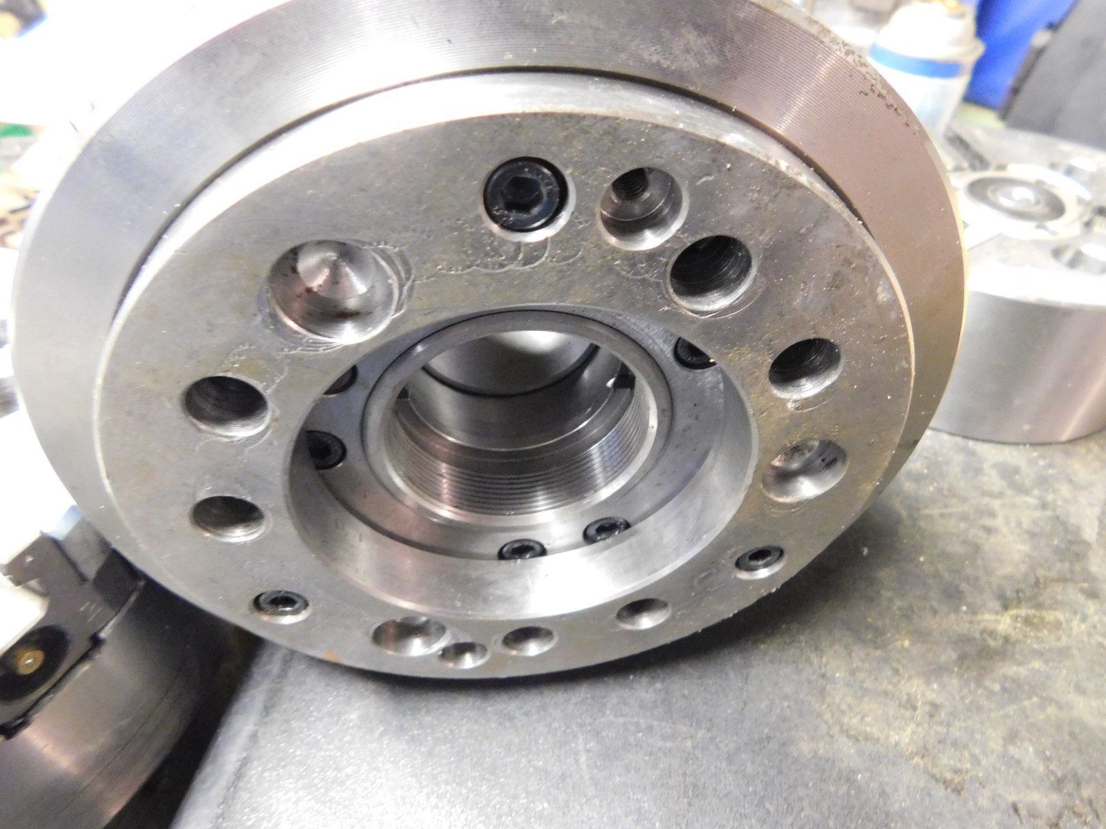 Kitagawa B-206 6.5" Power Chuck CNC Lathe Chuck 3 Jaw