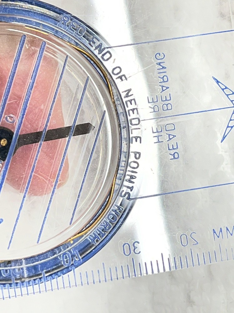 Silva System Type 7 NL Compass, circa 2010 or earlier. Excellent condition.