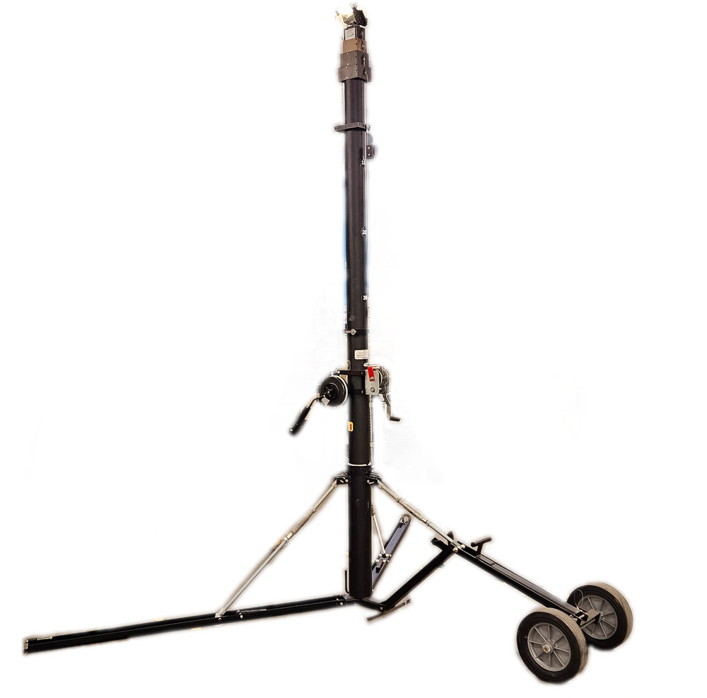 40' Telescoping Camera Tower Stand Endzone Video System