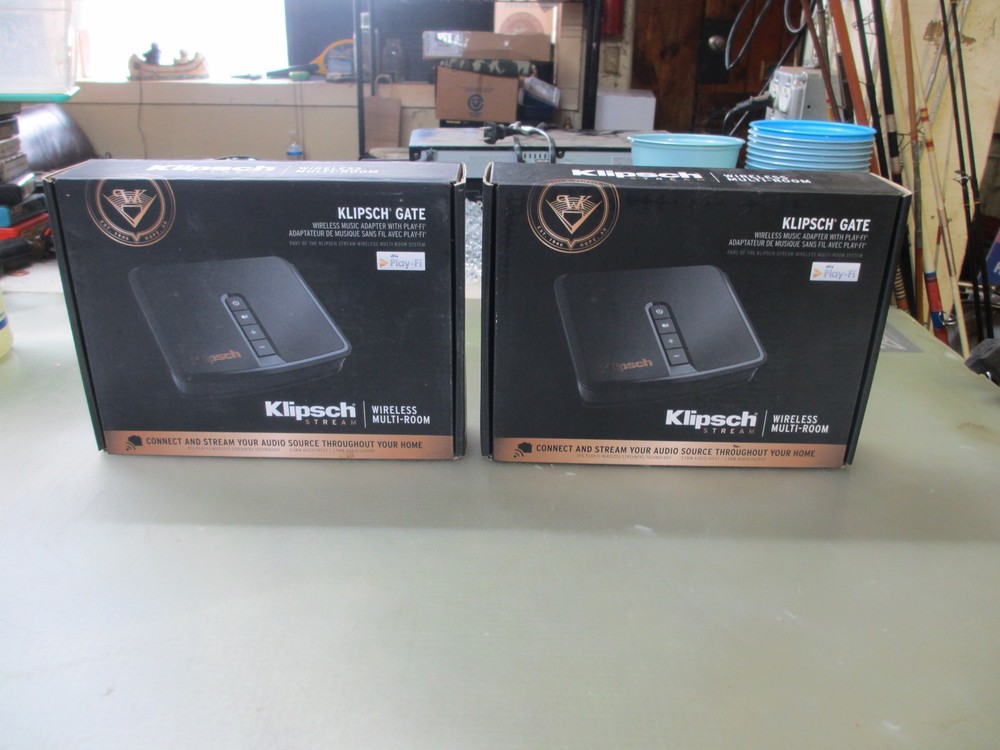1 NEW Klipsch® Gate Wireless Music Adapter w/ Play-Fi