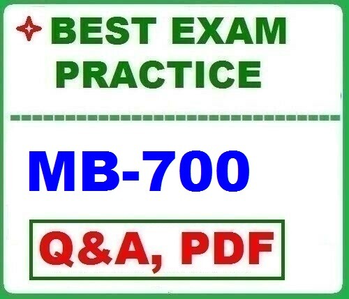 MB-700- MS Dynamics 365 Finance and Operations Apps Solution Architect EXAM Q&A