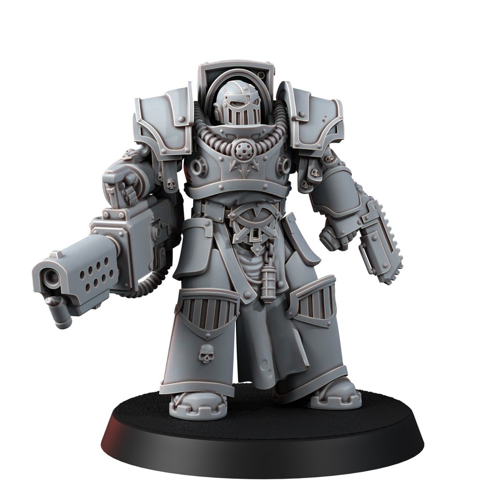 CHAOS CATHAPHRACT ARMOUR SQUAD (5U)