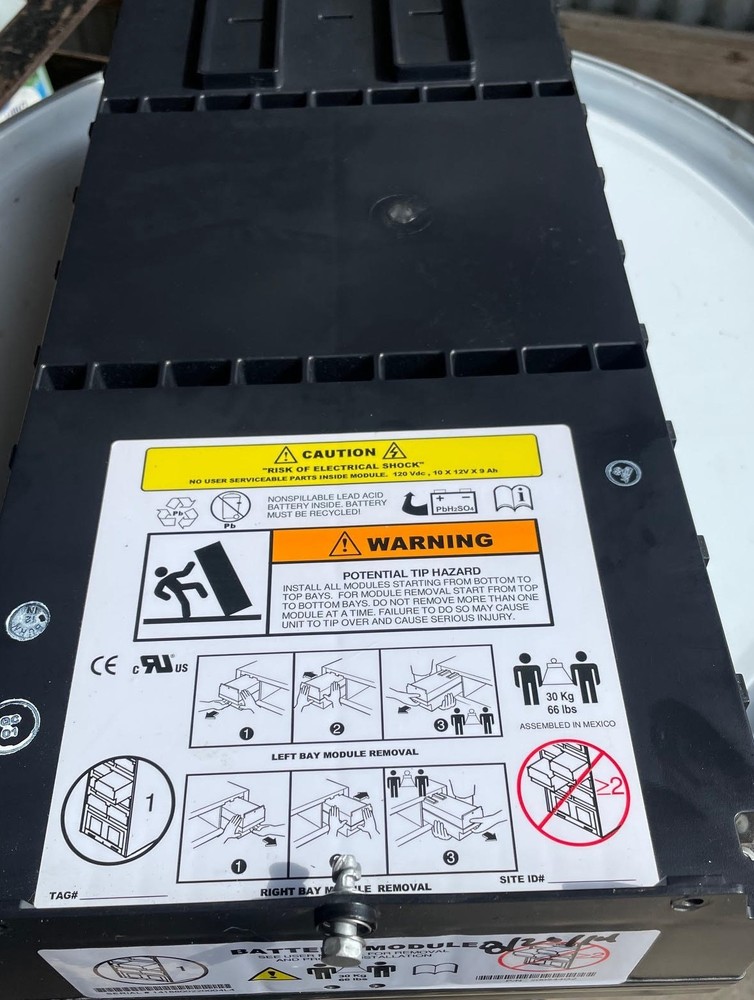 Liebert Nfinity 200544G2 Battery Module, NBATTMOD, Ready for new batteries