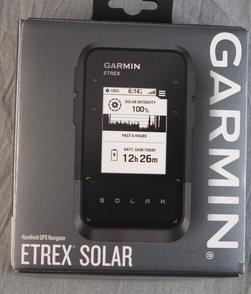 Garmin eTrex Solar Handheld GPS