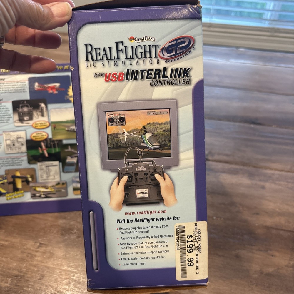 Great Planes Realflight G2 Interlink Controller RC Flight Simulator As Is