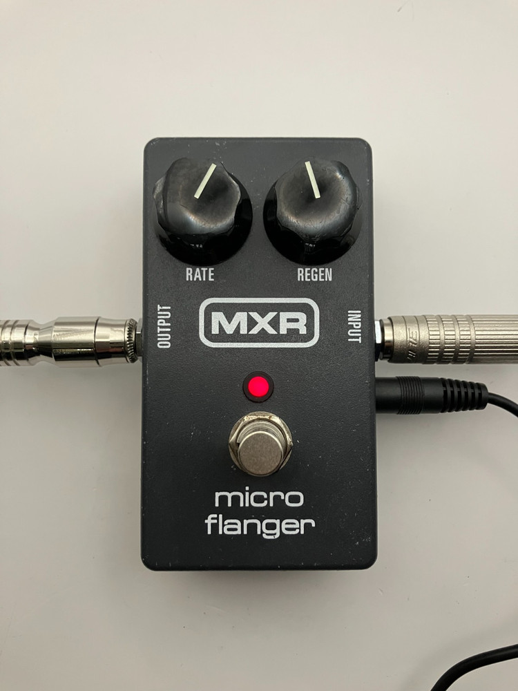 MXR M152 Micro Flanger Guitar Effects Pedal Tested Used