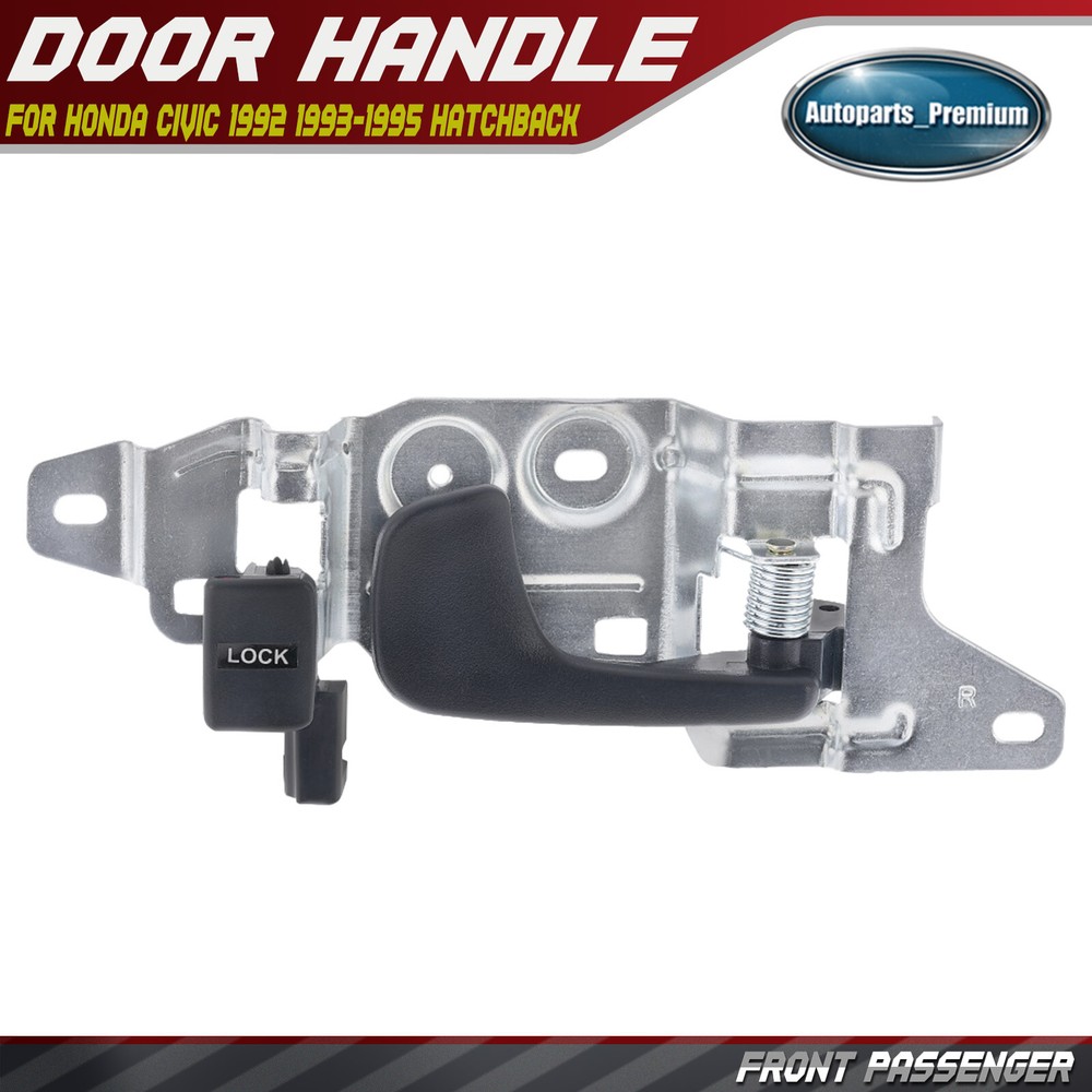 Front Passenger Dark Blue Interior Door Handle for Honda Civic 92-95 Hatchback