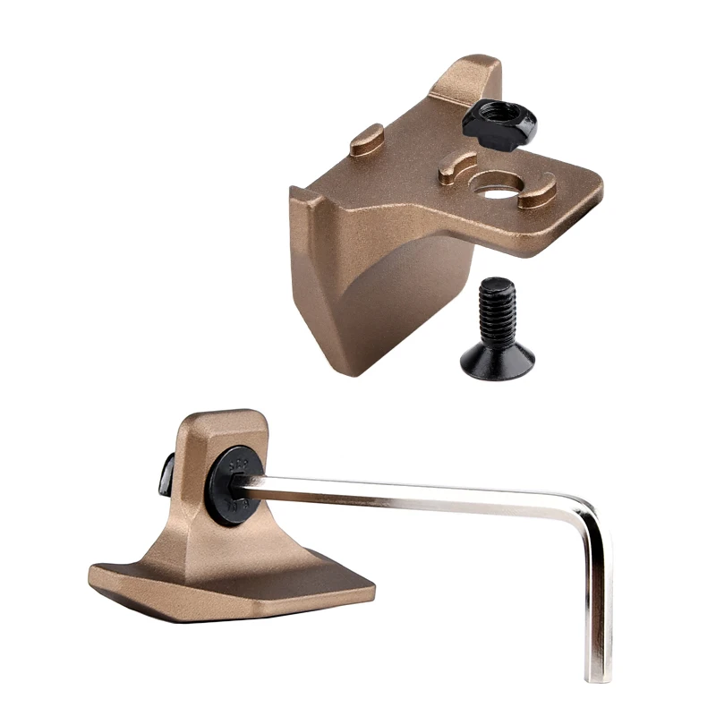 MLOK KEYMOD Rail System Mount Tactical Hunting Accessory QTR Aluminum Mini Parts