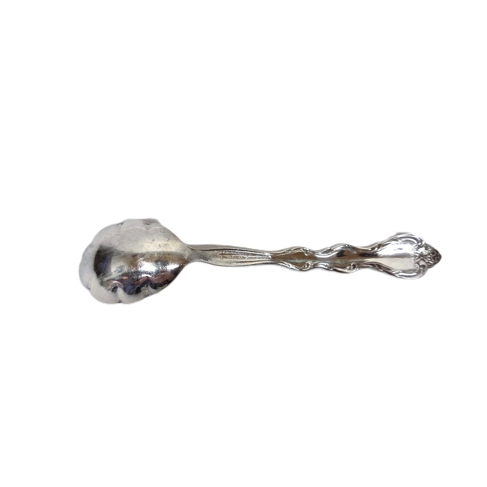 Discontinued International Silver Interlude Sugar Spoon Silverplate Shell Vtg