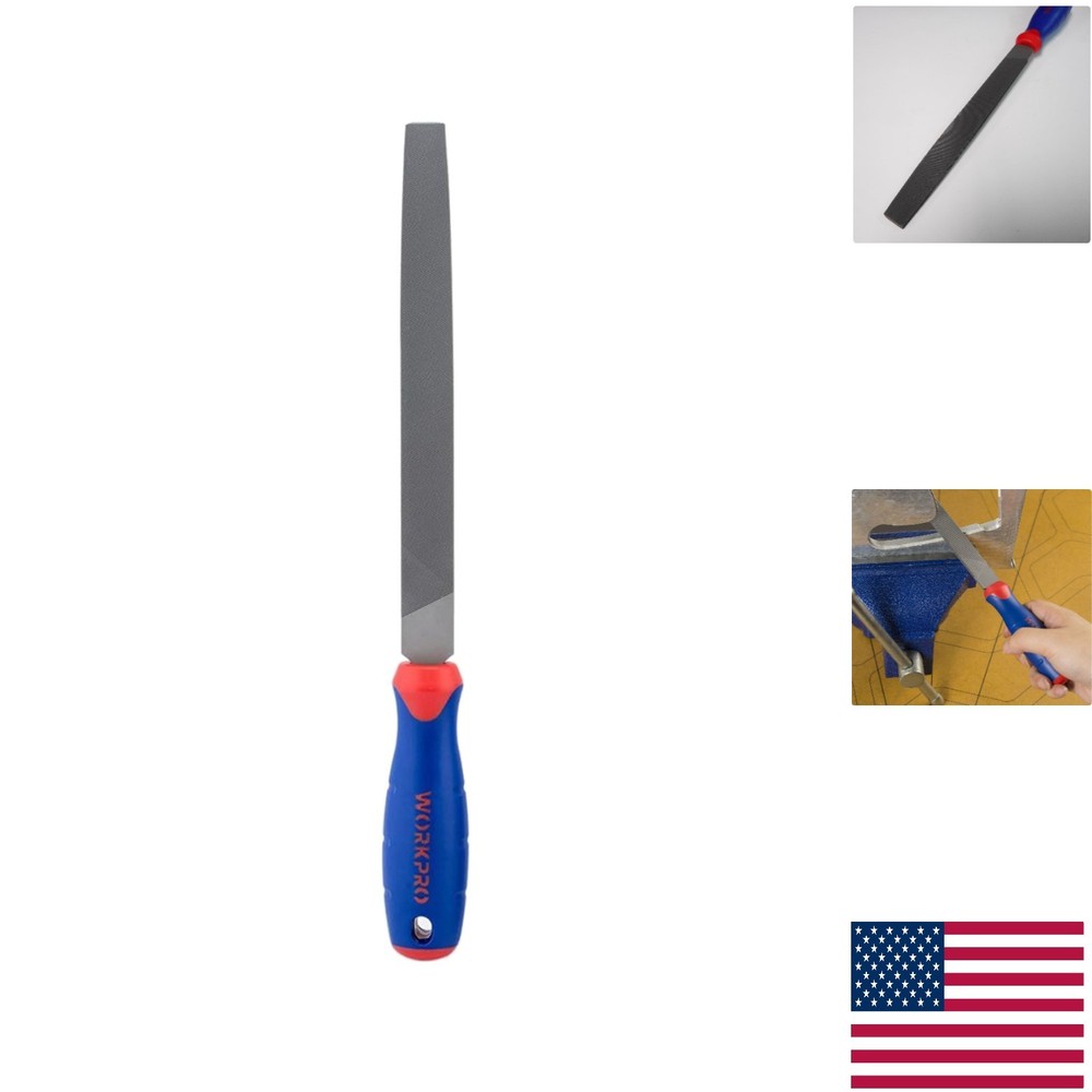 W051002 10-Inch Flat File - Precision Sharpening Tool for Professionals & DIYers