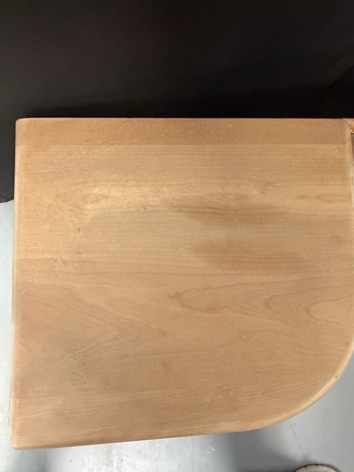 Heywood Wakefield Mid Century Modern Sculptura Vanity & Mirror Needs Refurbish