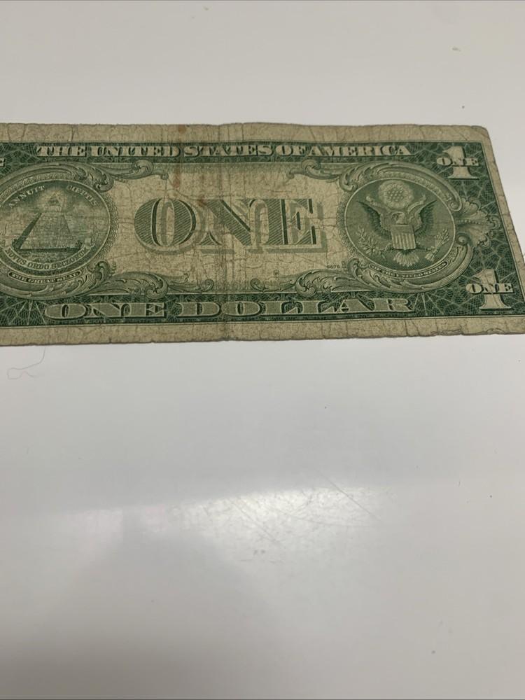 1935 G One Dollar Silver Certificate Star Note