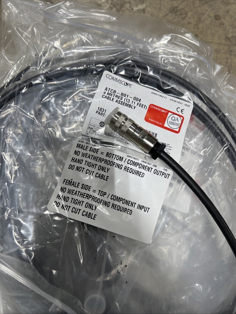 Commscope ATCB-B01-004 Antenna Control Cable Assembly 4M = 13.11' New