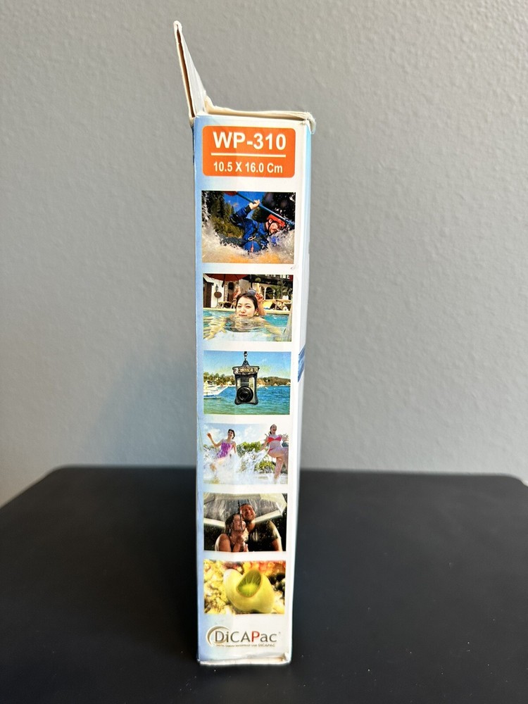 DiCAPac Waterproof Case For Digital Camera In Box WP-310
