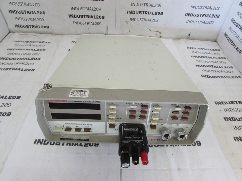 LOVELAND 430B ELECTRO PNEUMATIC CALIBRATOR USED