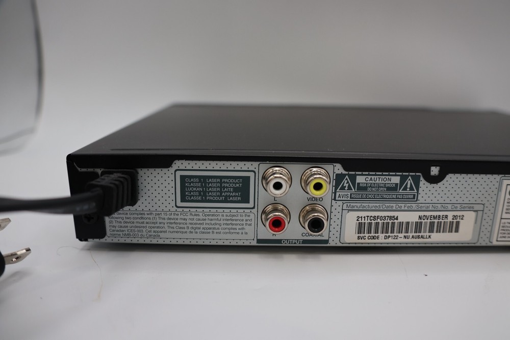 2012- LG DP122 DVD Player- Tested- Working! - Dut's Deals