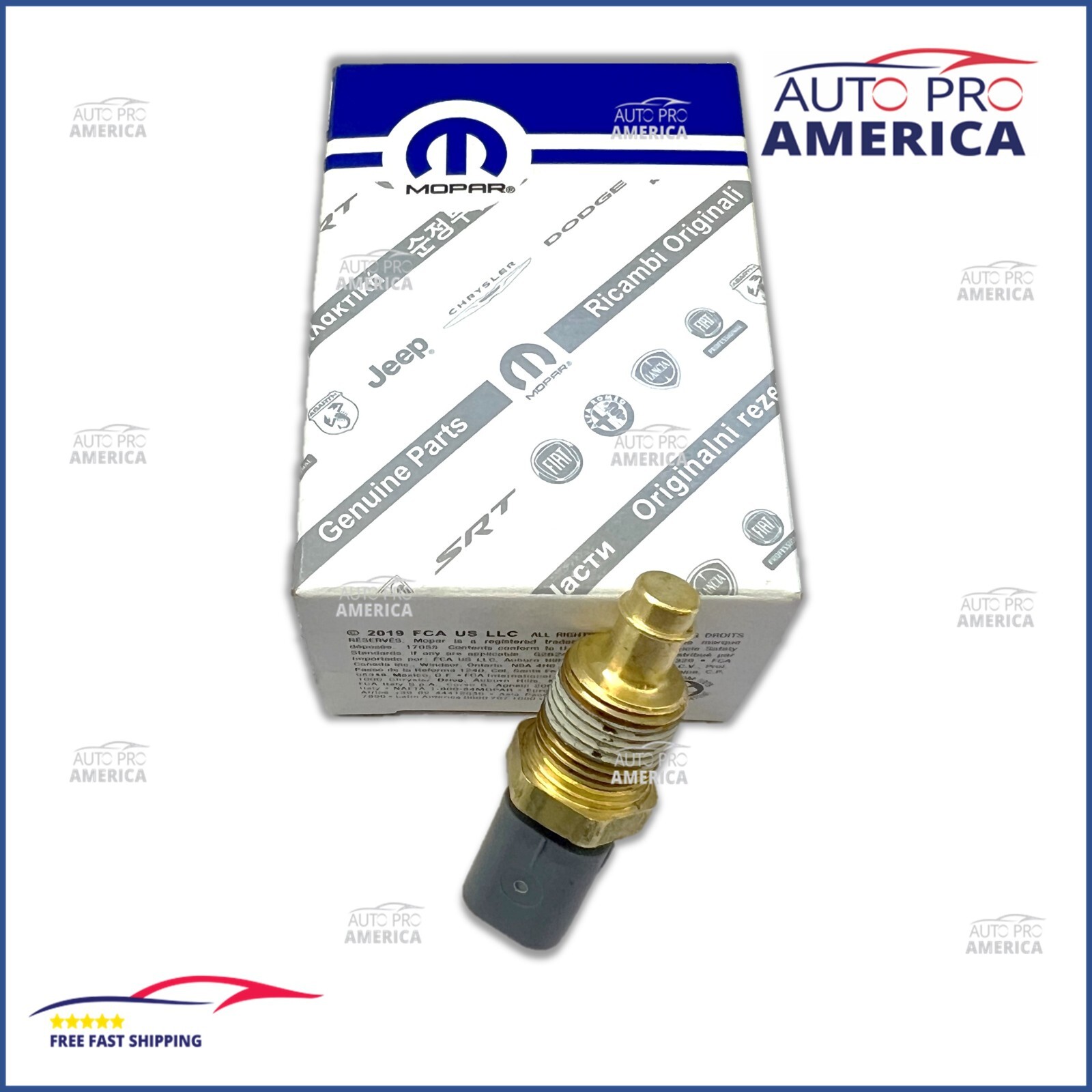 OEM MOPAR DODGE CHRYSLER JEEP RAM Engine Coolant Temperature Sensor 5149077AB