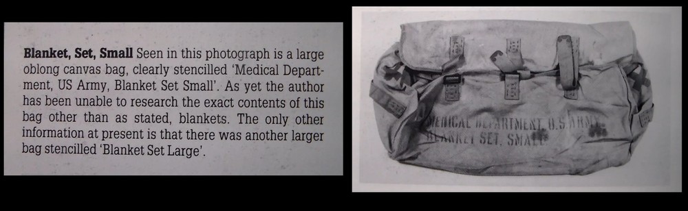 WW2 USN Model 1935 Bed Roll Sleeping Bag & Blanket Set Bags & Blankets & Straps