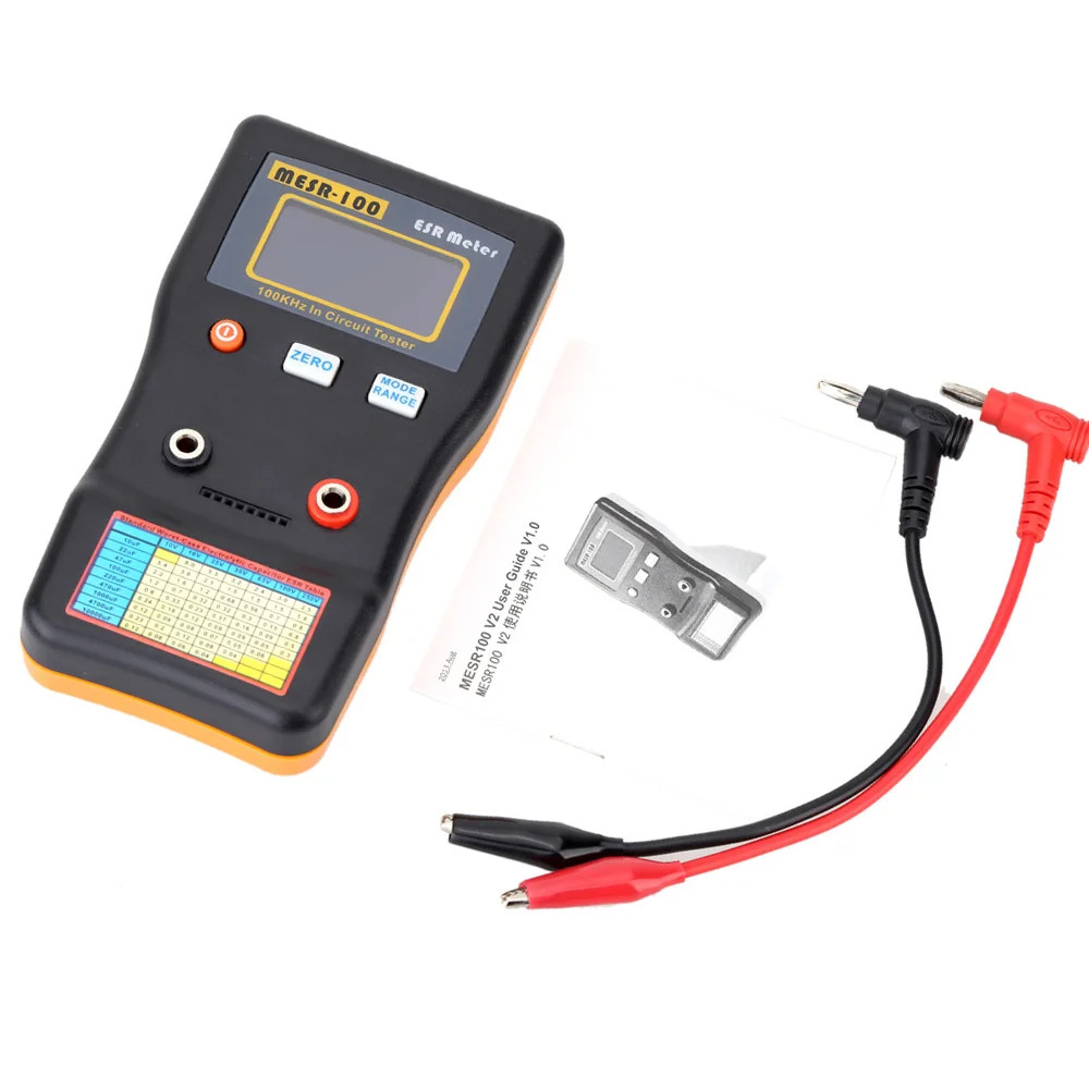ESR Capacitance Ohm Meter Capacitance Resistance Capacitor Circuit TestingDevice