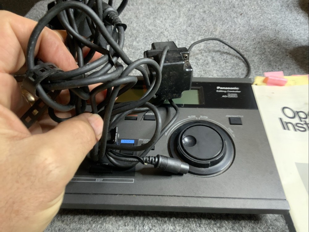 Panasonic Editing Controller AG-A96 Tested