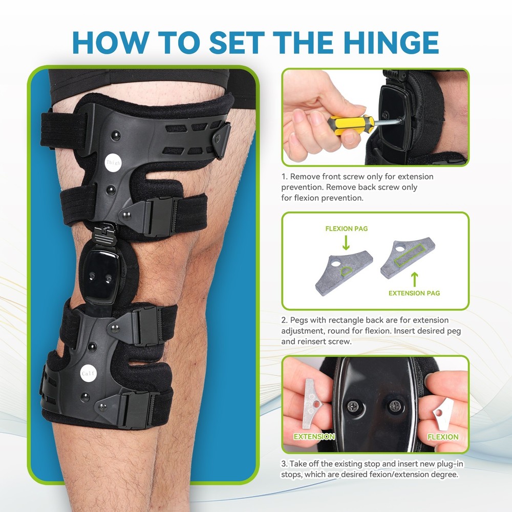 Adjustable Unloader Knee Brace,Bone-on-Bone Correction,Pain Relief, Knee Support