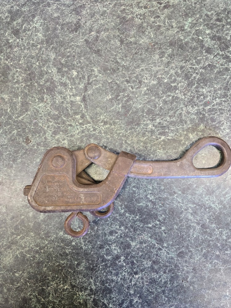 CRESCENT TOOL Cable Wire Grip Puller, NO. 385, 10,000 lbs. 3/8"-3/4" USED