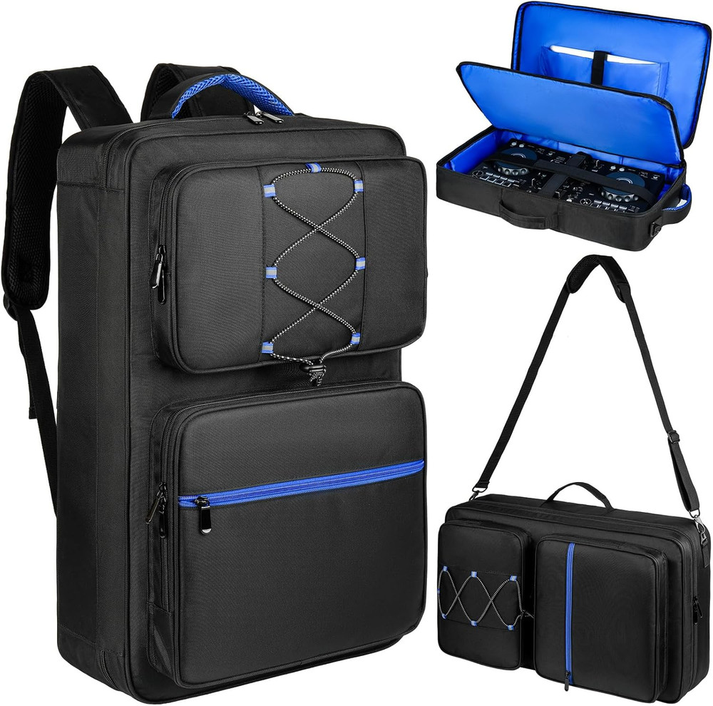 DJ Controller Case Compatible with Ddj-Flx4/Rev1,Mixtrack Pro Fx,With 16" Laptop
