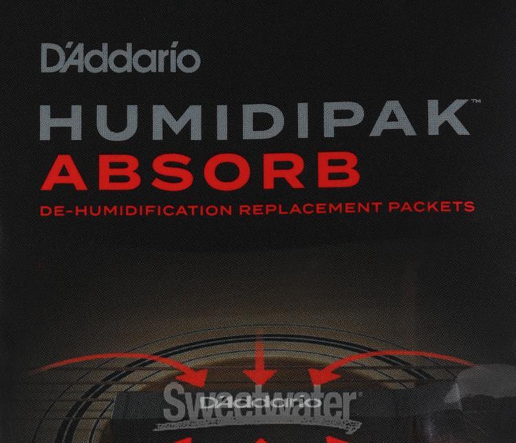 D'Addario Humidipak Absorb Replacement Packets (3-pack)
