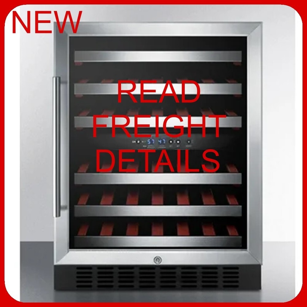 Summit 24 " Wide 46 Bottle Capacity Wine Cooler
