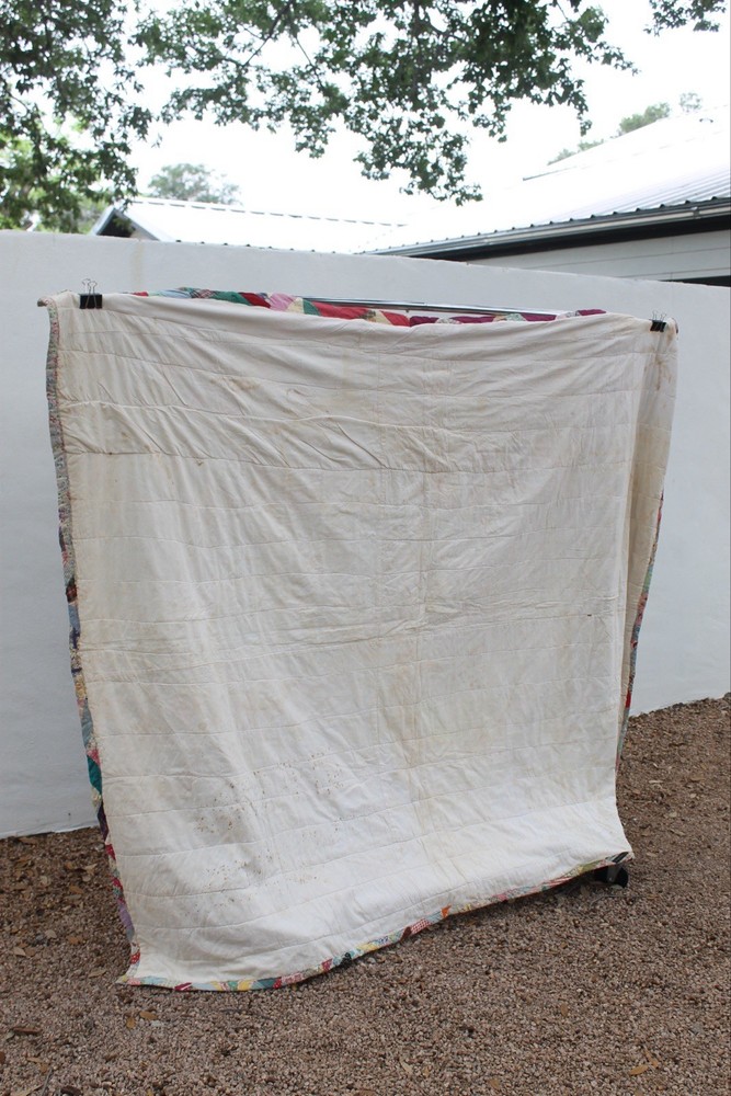 Antique Crazy Abstract Heirloom Patchwork Quilt