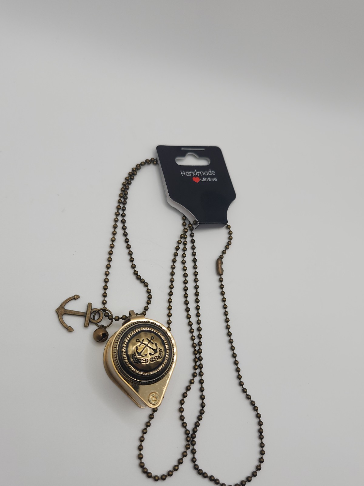 30× Jewelers Loupe Necklace Magnifier Loop Magnifying Glass Jewelry Silver Gold