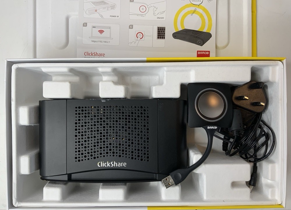 BARCO ClickShare CS‑100 Wireless Presentation System with BOX – R9861510