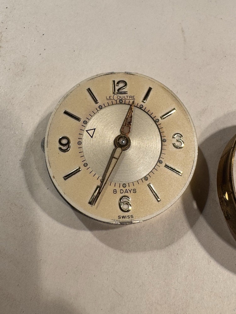 Vintage Jaeger LeCoultre Alarm Clock Movement