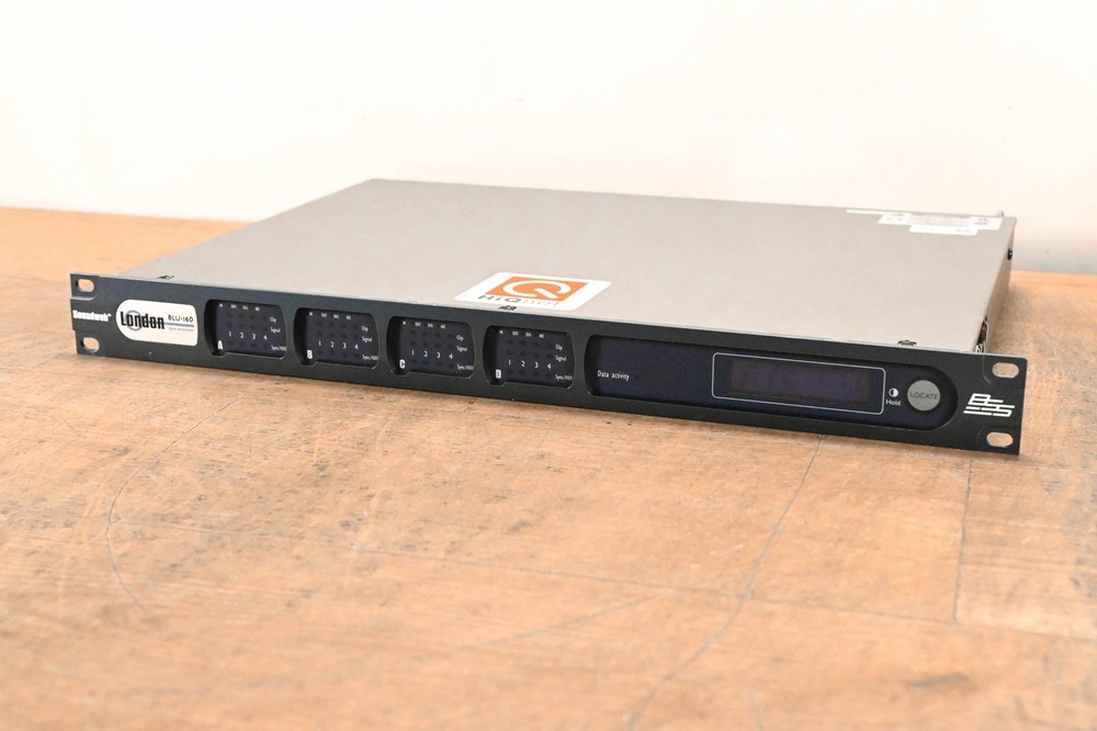 BSS London BLU-160 Networked Signal Processor CG01S23