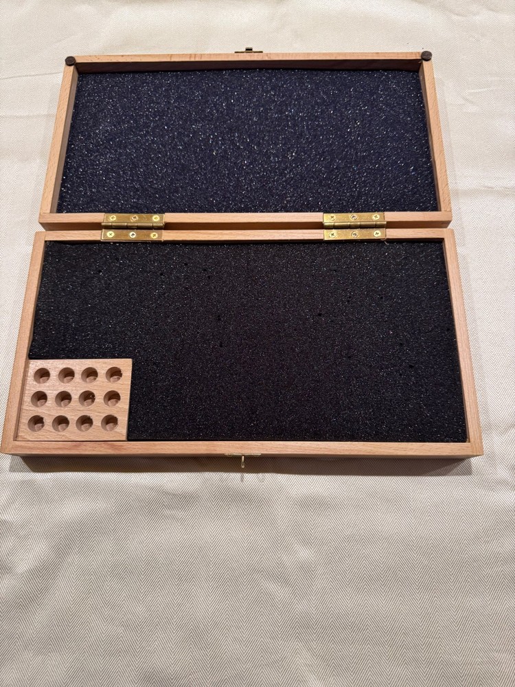 Hand Crafted light Colt Solid wood Storage boxes, gun case, display box. Walnut