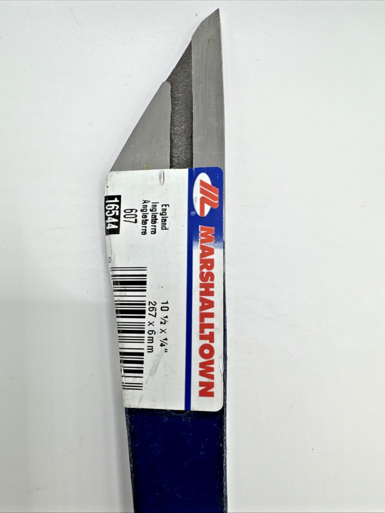 Marshalltown 607 Plugging Chisel 10.5" x 1/4"