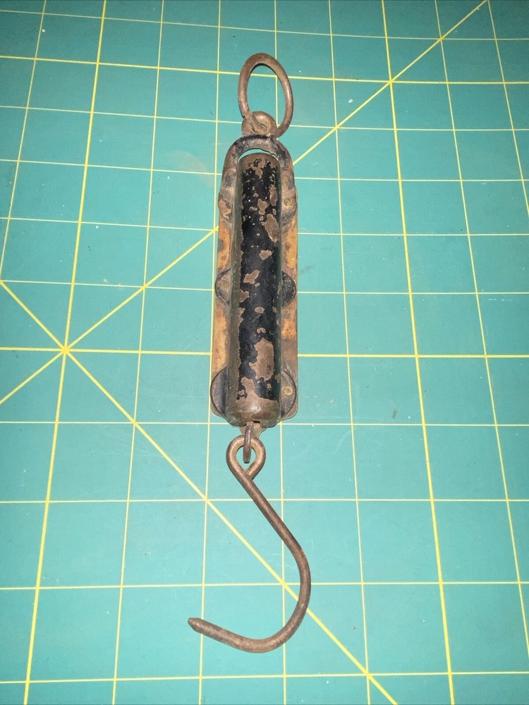 Excelsior Improved Spring Balance Scale Sargent & Co. USA Made 25 Pound Scale