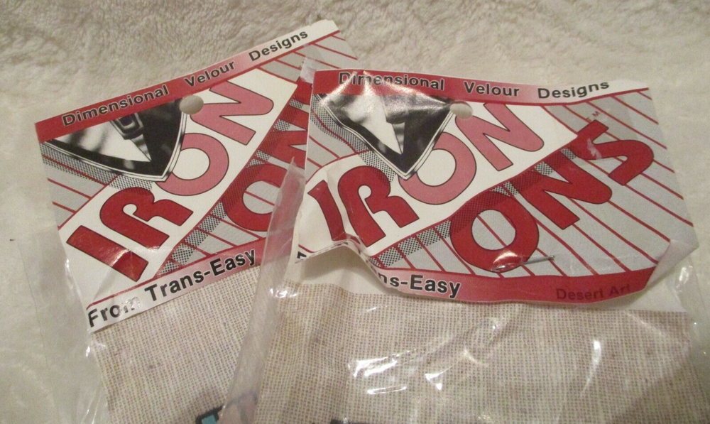 Crafting~Iron Ons~Southwest Pattern~2 Sealed Packages