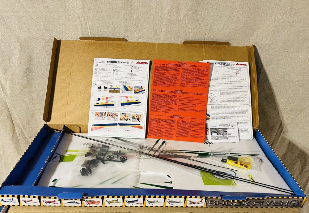 Ikarus SHOCK FLYER Nemesis 3D Flyer kit MADE IN GERMANY